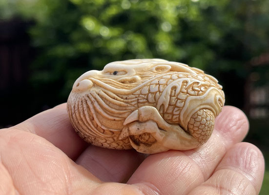 Dragon Netsuke