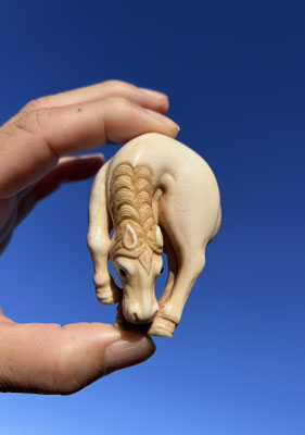 Horse Netsuke