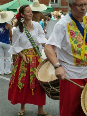 Umzug am Samba Festival in Coburg 2011