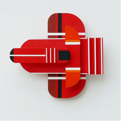 TÍTULO     :  "ARCARIUS III" MEDIDAS : 22x23,5x5,5 cm. TÉCNICA   : PINTURA ACRÍLICA SOBRE MADERA  AÑO          :  2022  