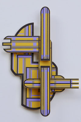 TÍTULO     :  "COMPOSICIÓN XXXI" MEDIDAS :  33,5x23,3 cm. TÉCNICA   : PINTURA ACRÍLICA SOBRE CARTÓN DENSO GRUESO  AÑO          :  2025