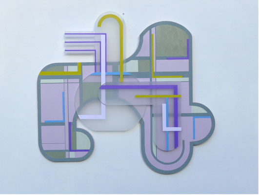 TÍTULO : "URBAN XV" MEDIDAS : 37x57x3 cm. TÉCNICA : PINTURA ACRÍLICA SOBRE MADERA Y METACRILATO AÑO : 2023
