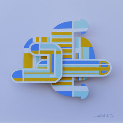 TÍTULO : "ARCARIUS XVI" MEDIDAS : 15x18,5x2 cm. TÉCNICA : PINTURA ACRÍLICA SOBRE MADERA AÑO : 2023