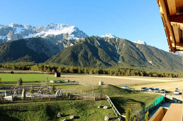 Unsere wunderbare Aussicht aus dem Zimmer - Erholung pur!