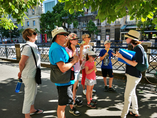 Visite privée Paris en famille 