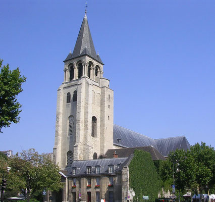 Visite guidée Saint Germain des prés Paris église