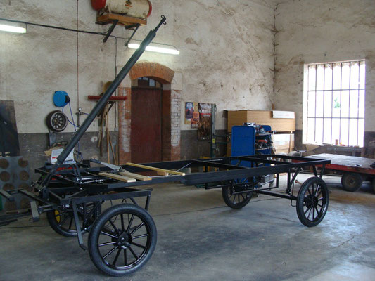 Chassis roue à rayon