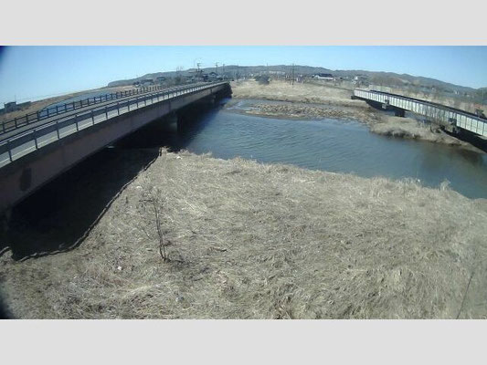 国道38号線(帯広～釧路)の路面状況ライブカメラ「恋問･恋問橋」の平常時のサンプル画像