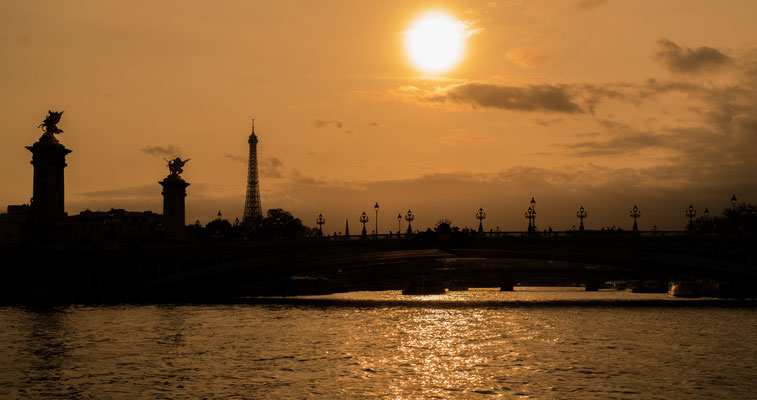 Sunset in Paris