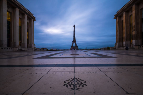 Eiffel Tower seen from Trocadéro