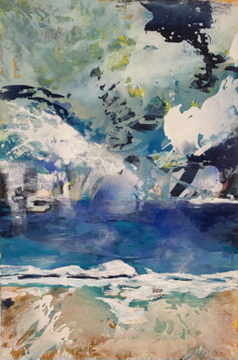 View to the see Acryl auf LW 100x150cm