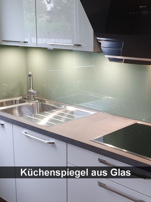 Küchenspiegel aus Glas
