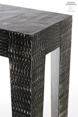 AFRICA CONSOLE Hammered aluminum