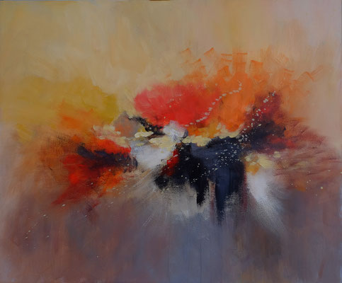 2015, A015, Acryl auf Leinwand, 120 x 100 cm