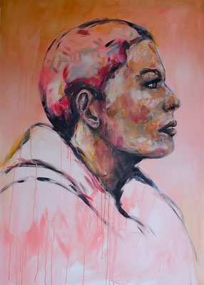 2013, P029, Acryl auf Leinwand, 140 x 100 cm