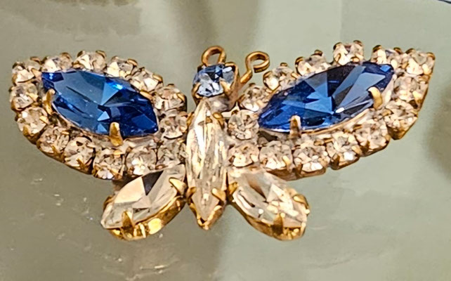 Gablonzer Brosche "Schmetterling"