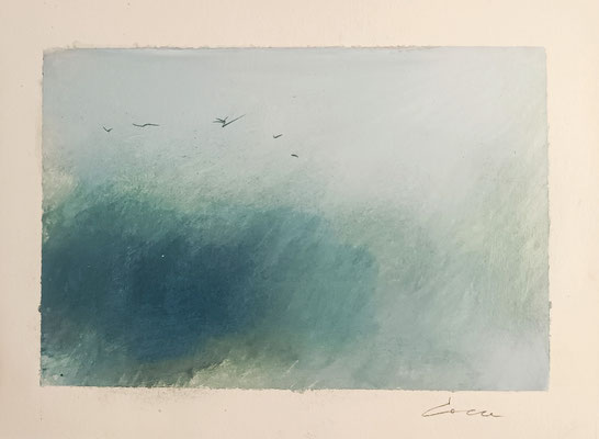 Olio su carta 20x15cm - prezzo 20€ + spese di spedizione 