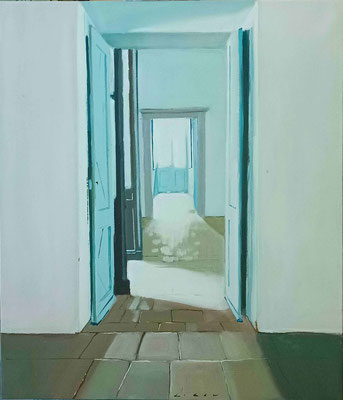 INTERIOR 70 - 70x60cm - olio su tela 2025