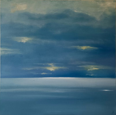 Into the dream - oil on canvas 50x50 - 2024