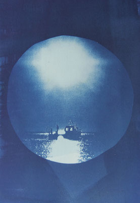 Cianotipia 10 - Il custode della notte
