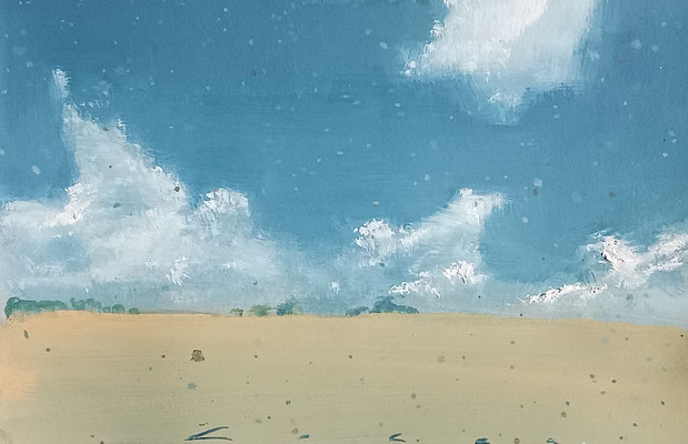 Olio su carta - 28x20cm - prezzo 20€ + spese di spedizione 
