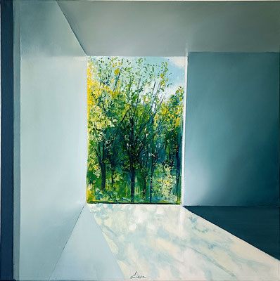 Interior 59 - oil on canvas - 60x60cm - 2023