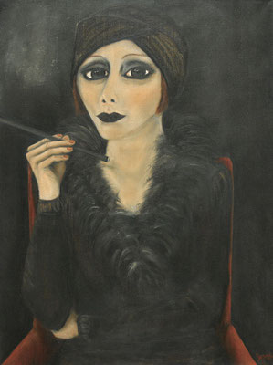 Diva, 2007, oil on canvas, 80x60 cm