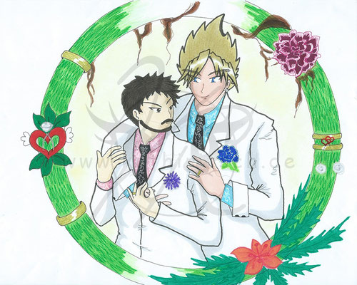 Alex und Takashi - Hochzeit