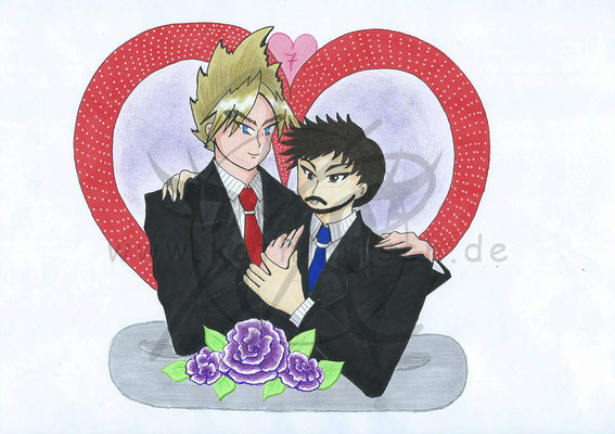 Takashi und Alex - Verlobung