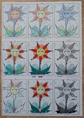 Feenblume in Variationen (aa)