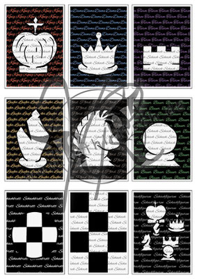 Schach-Symbole (wörtlich)