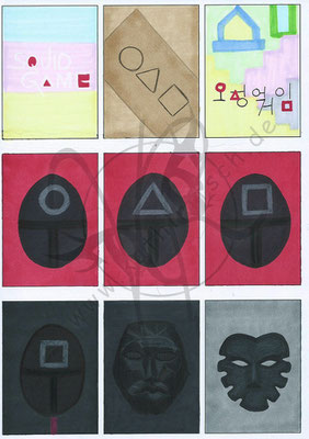 Kakao-Bogen #30a Squid Game 