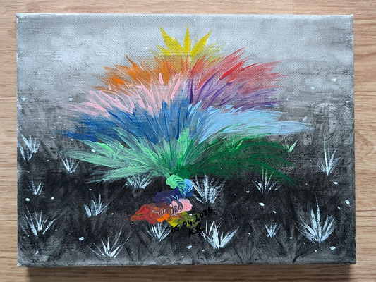 Regenbogenblume