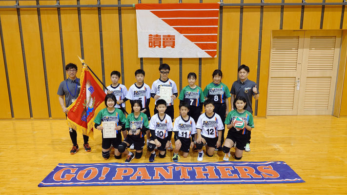 混合　優　勝　　羽島南部パンサーズ　※３年連続３回目