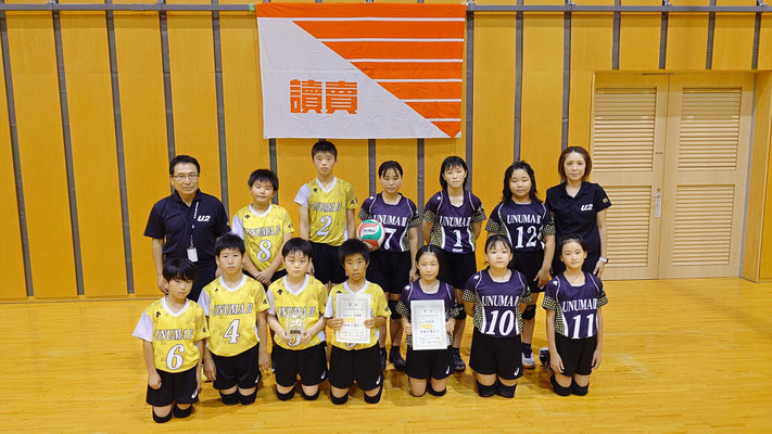 混合　準優勝　　鵜沼