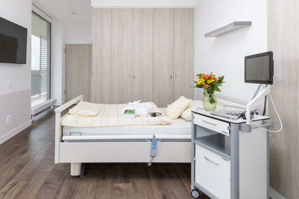 Auftragsarbeit für Benedictus-Krankenhaus Tutzing: Patienten-Suite