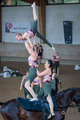 Bayerische Meisterschaften München Reitanlage Riem | Voltigier-Turnier M-/S-Gruppen | RVC Gilching TG2 Kür