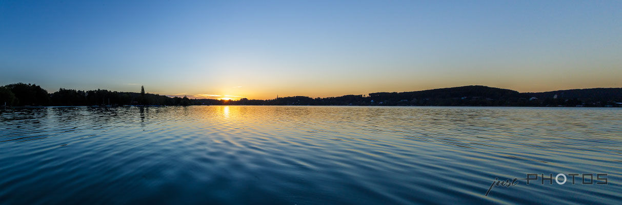 Sonnenaufgang am Wörthsee (Bucht Steinebach) 
