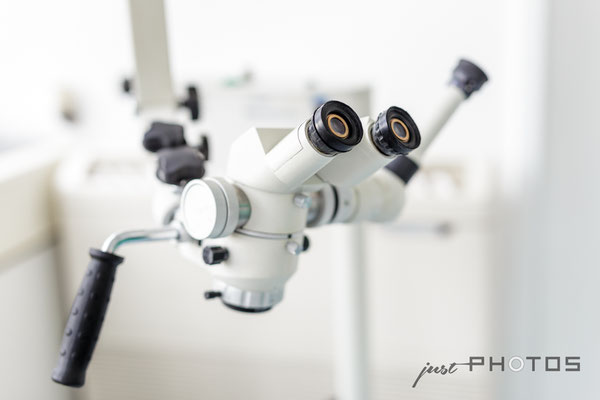 Auftragsarbeit für Oralchirurgische Praxis: Dental-Mikroskop