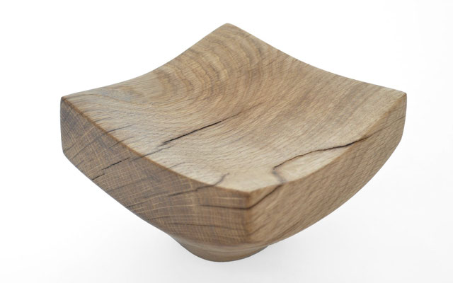 V21434 · Oak Bowl sculpture by Jörg Pietschmann