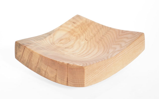 V2971 ·  Ash, Bowl sculpture by Jörg Pietschmann