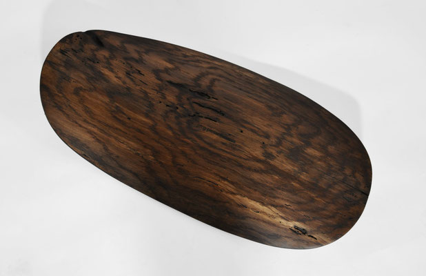 V21794 · Oak, burned, Bowl sculpture by Jörg Pietschmann