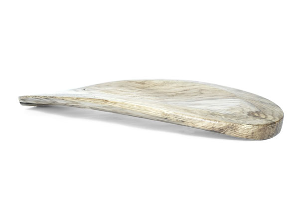 Exquisite oak vessel V21494 – a sophisticated wood sculpture by Jörg Pietschmann, beautifully hollowed to highlight the structural elegance, bold grain, and authentic organic essence of the premium timber.