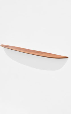 Exceptional wall sculpture W2546 – a breathtaking floating masterpiece by Jörg Pietschmann, mindfully hand-carved to celebrate the dramatic topography of rare wood and anchor the untamed poetry of the forest within exceptional contemporary interiors.