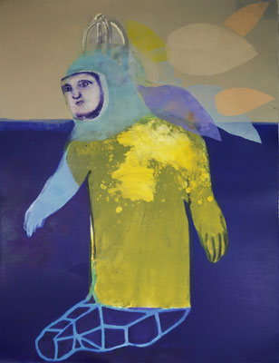 Mission, Monotype 2025 - 92x67cm