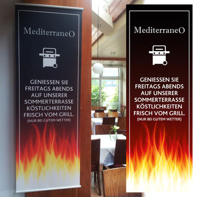 RISTORANTE MEDITERRANEO, Deckenhänger
