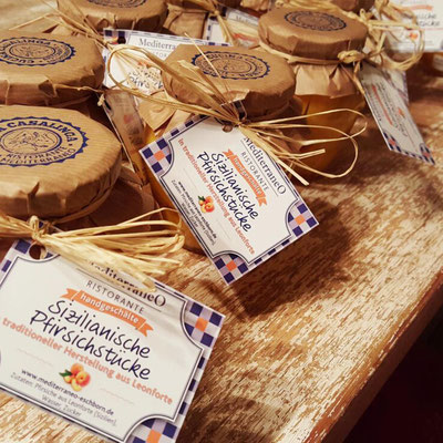 RISTORANTE MEDITERRANEO, Etiketten