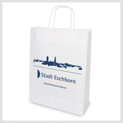 STADT ESCHBORN, Papiertragetasche