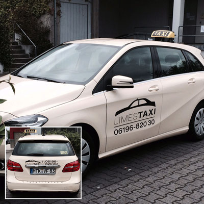 LIMES TAXI, Taxibeschriftung
