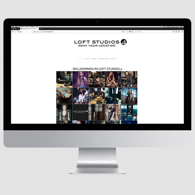 LOFT STUDIOS 4, CMS-Homepagegestaltung 